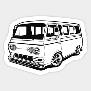 First Gen Econos 1961 - 1967 BW Sticker